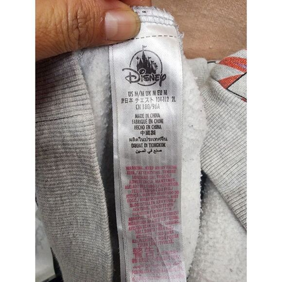 Disney Artist Series Hoodie by Rafael Faria Mickey Mouse Allover Print M - Picture 7 of 10